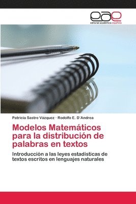 Modelos Matemticos para la distribucin de palabras en textos 1