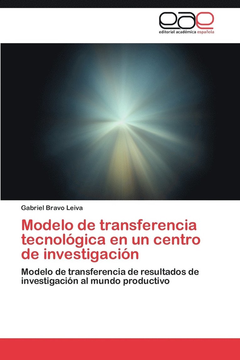 Modelo de Transferencia Tecnologica En Un Centro de Investigacion 1
