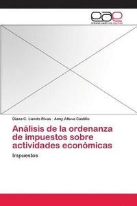 bokomslag Anlisis de la ordenanza de impuestos sobre actividades econmicas