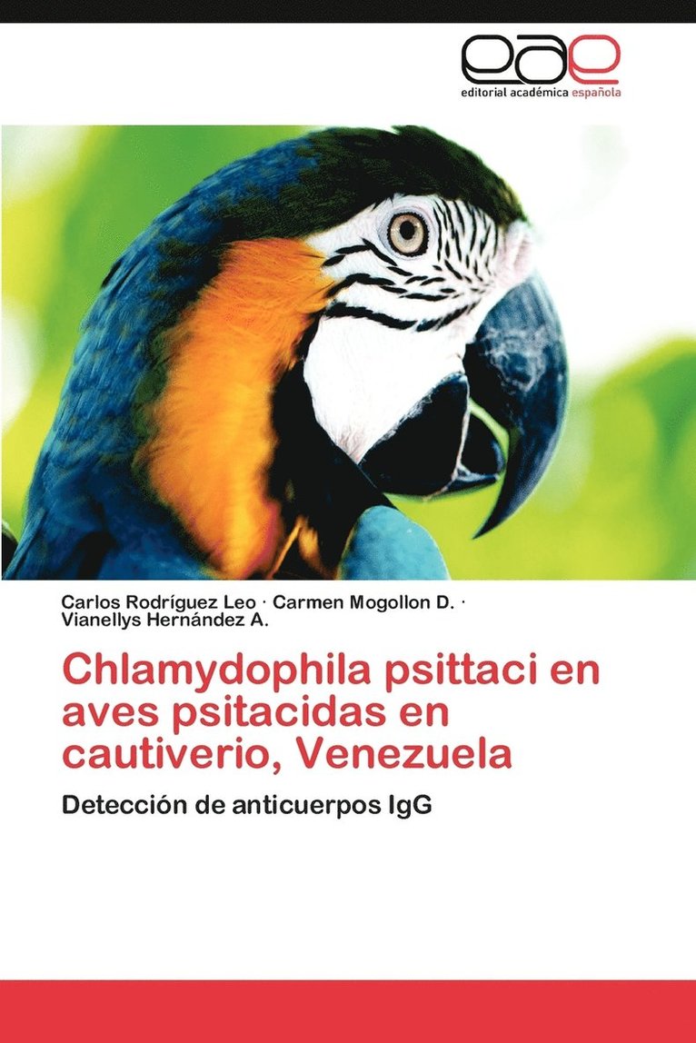 Chlamydophila Psittaci En Aves Psitacidas En Cautiverio, Venezuela 1