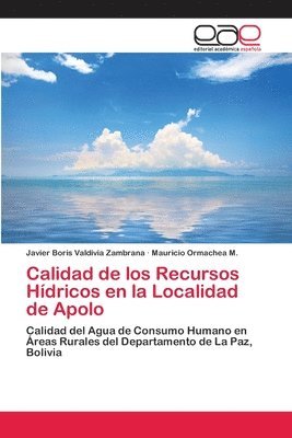 bokomslag Calidad de los Recursos Hdricos en la Localidad de Apolo