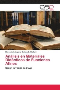bokomslag Anlisis en Materiales Didcticos de Funciones Afines