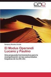 bokomslag El Modus Operandi Lucano y Paulino