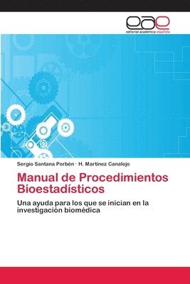 bokomslag Manual de Procedimientos Bioestadsticos
