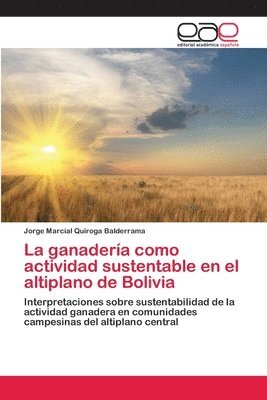 La ganadera como actividad sustentable en el altiplano de Bolivia 1
