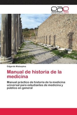 bokomslag Manual de historia de la medicina