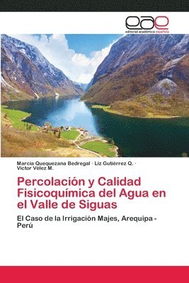 bokomslag Percolacin y Calidad Fisicoqumica del Agua en el Valle de Siguas