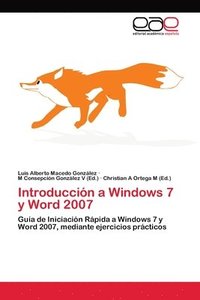 bokomslag Introduccion a Windows 7 y Word 2007