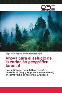 bokomslag Anova para el estudio de la variacin geogrfica forestal