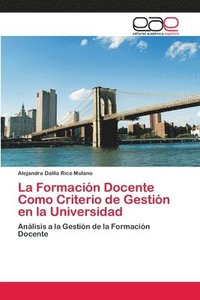 bokomslag La Formacin Docente Como Criterio de Gestin en la Universidad