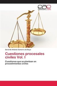 bokomslag Cuestiones procesales civiles Vol. I
