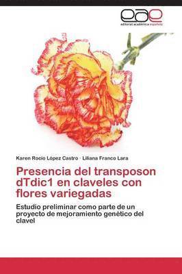 Presencia del transposon dTdic1 en claveles con flores variegadas 1