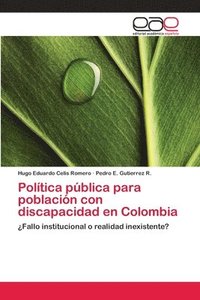 bokomslag Poltica pblica para poblacin con discapacidad en Colombia