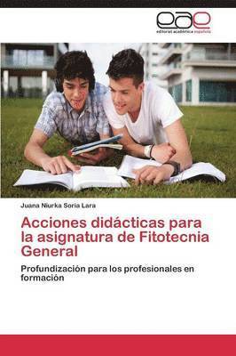 bokomslag Acciones didcticas para la asignatura de Fitotecnia General