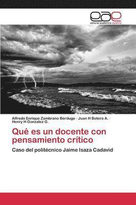 bokomslag Qu es un docente con pensamiento crtico