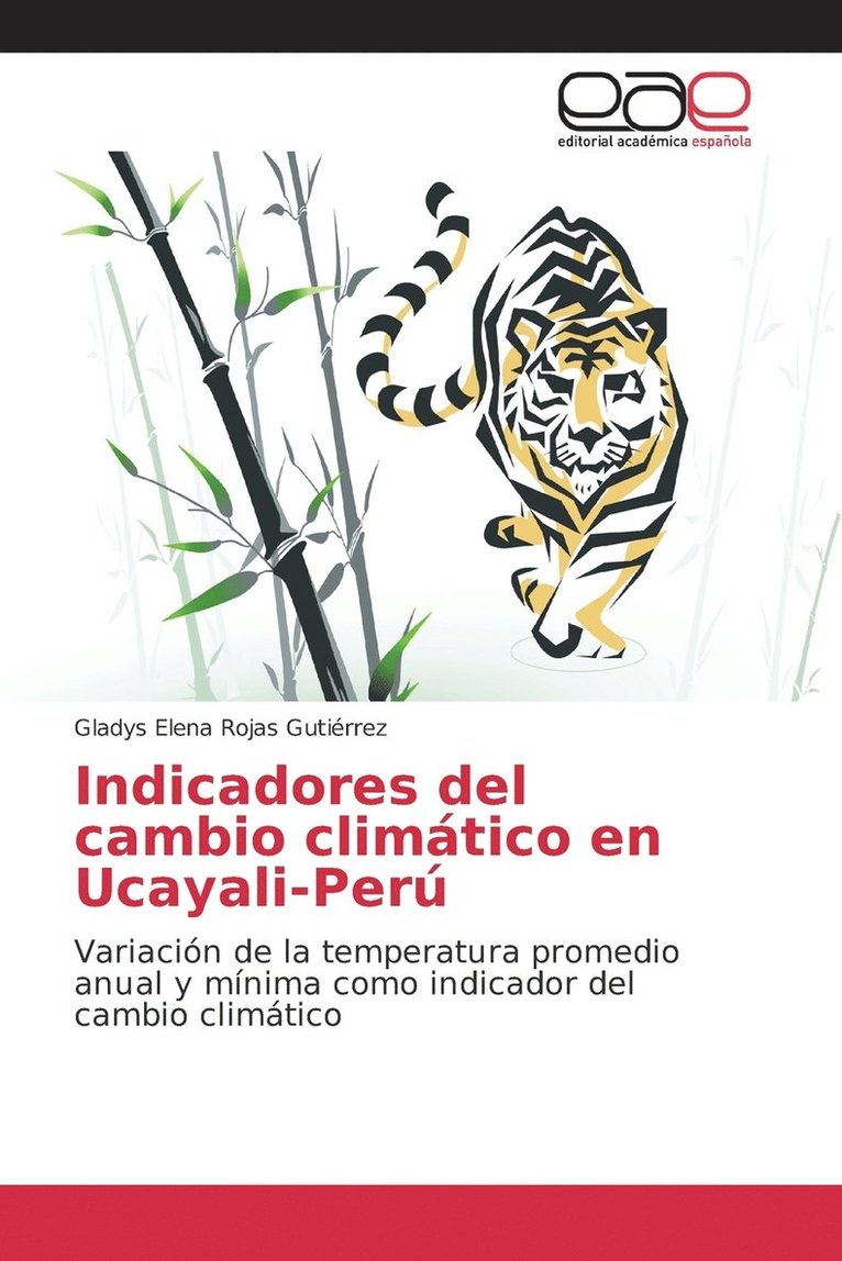 Indicadores del cambio climtico en Ucayali-Per 1