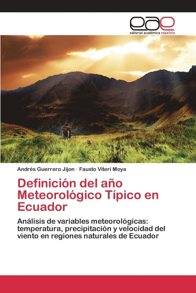 Definicin del ao Meteorolgico Tpico en Ecuador 1