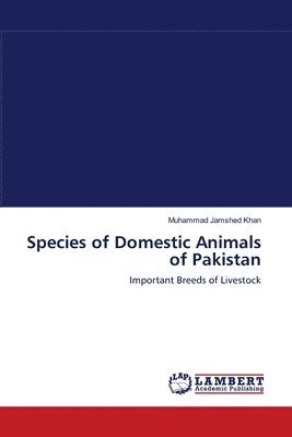 bokomslag Species of Domestic Animals of Pakistan