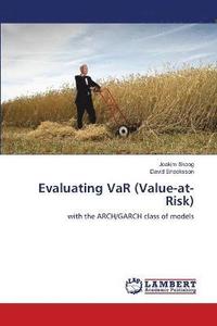 bokomslag Evaluating VaR (Value-at-Risk)
