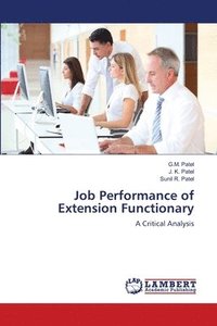 bokomslag Job Performance of Extension Functionary