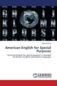 bokomslag American-English for Special Purposes