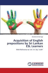 bokomslag Acquisition of English prepositions by Sri Lankan ESL Learners