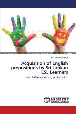 bokomslag Acquisition of English prepositions by Sri Lankan ESL Learners