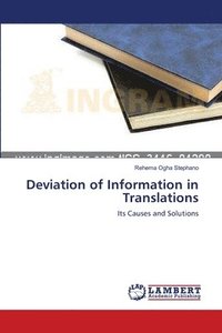 bokomslag Deviation of Information in Translations