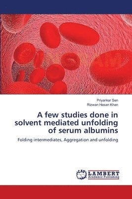 A few studies done in solvent mediated unfolding of serum albumins 1