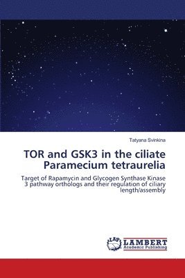 bokomslag TOR and GSK3 in the ciliate Paramecium tetraurelia