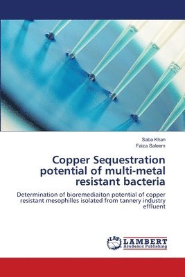 Copper Sequestration potential of multi-metal resistant bacteria 1