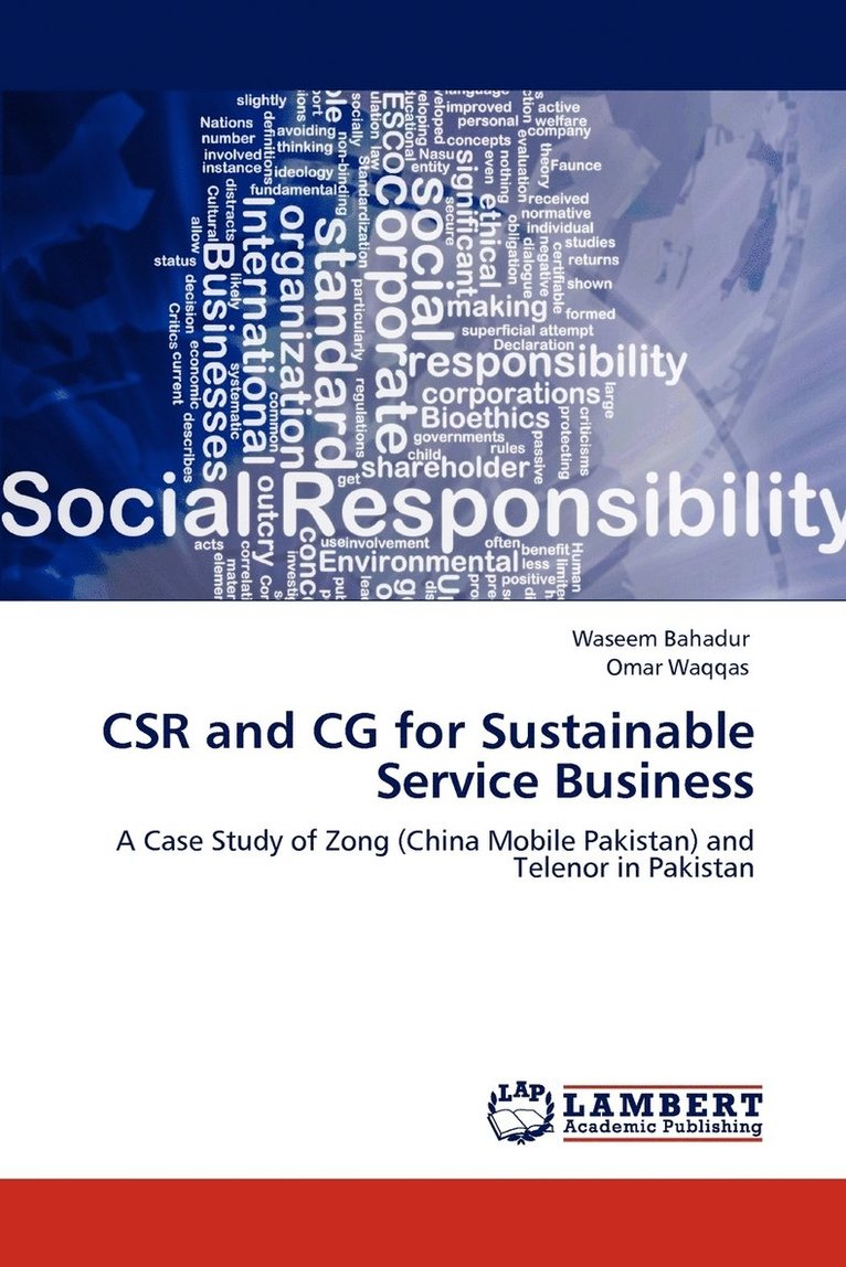 CSR and CG for Sustainable Service Business 1