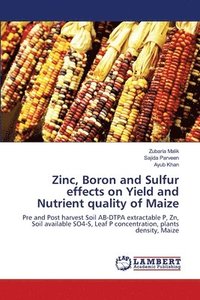 bokomslag Zinc, Boron and Sulfur effects on Yield and Nutrient quality of Maize