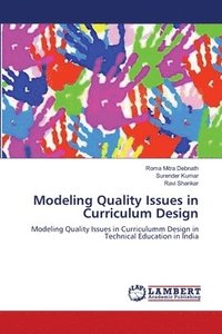 bokomslag Modeling Quality Issues in Curriculum Design