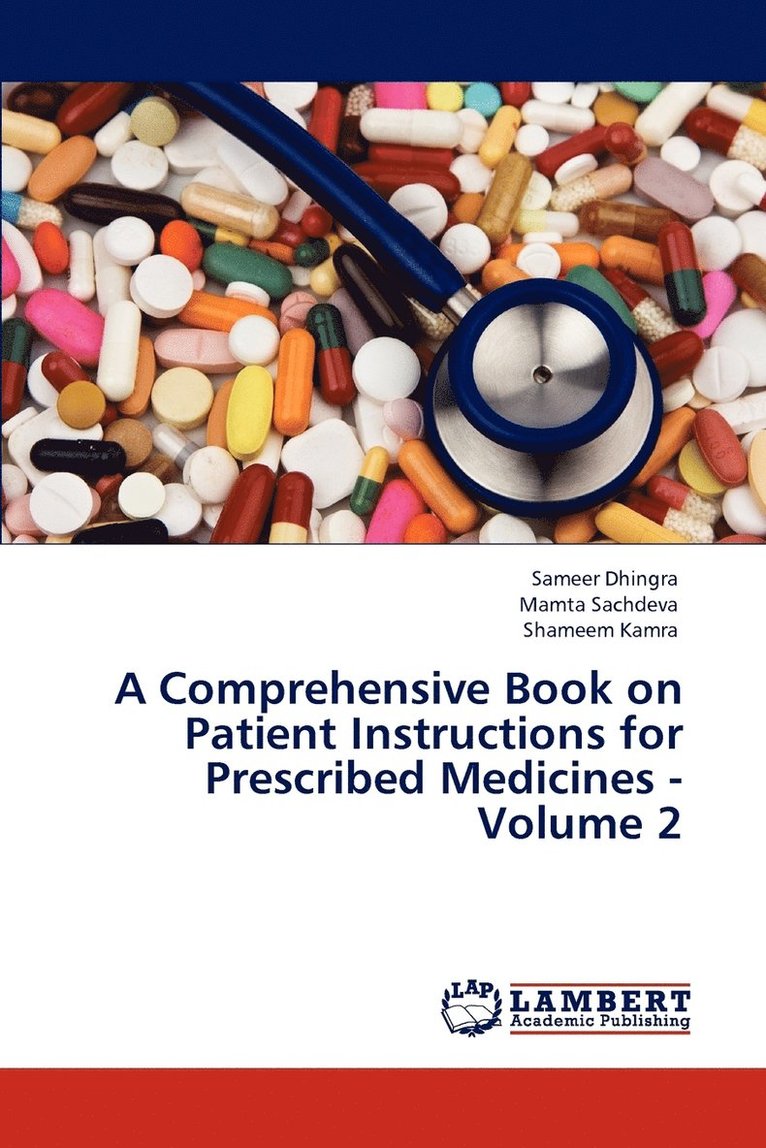A Comprehensive Book on Patient Instructions for Prescribed Medicines - Volume 2 1