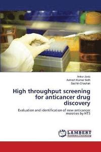 bokomslag High throughput screening for anticancer drug discovery