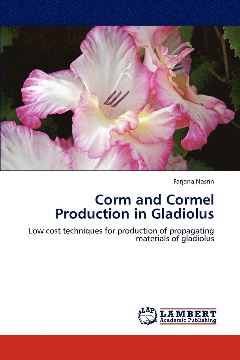 Corm and Cormel Production in Gladiolus 1