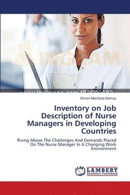Inventory on Job Description of Nurse Managers in Developing Countries 1