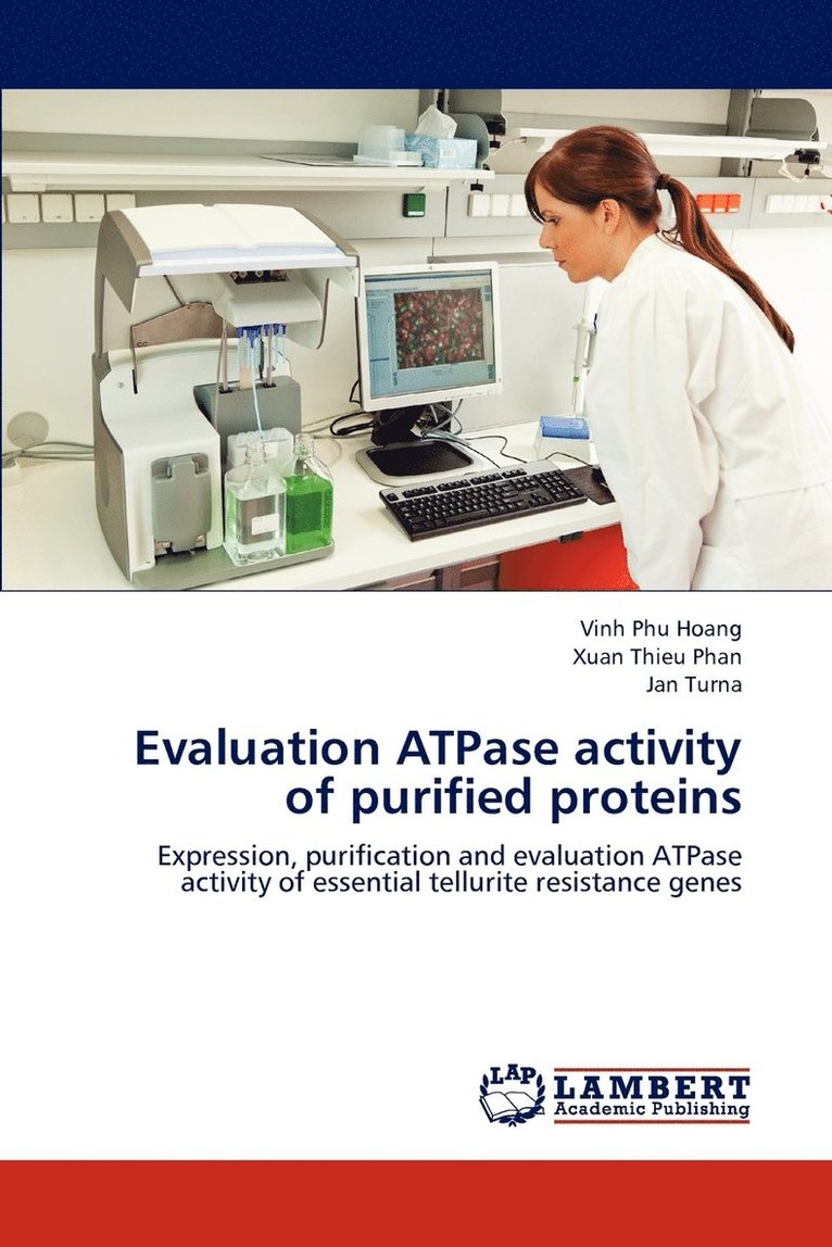Evaluation ATPase activity of purified proteins 1