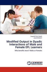 bokomslag Modified Output in Dyadic Interactions of Male and Female EFL Learners
