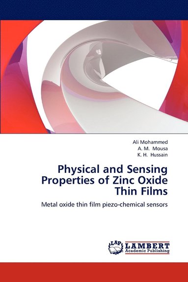 bokomslag Physical and Sensing Properties of Zinc Oxide Thin Films