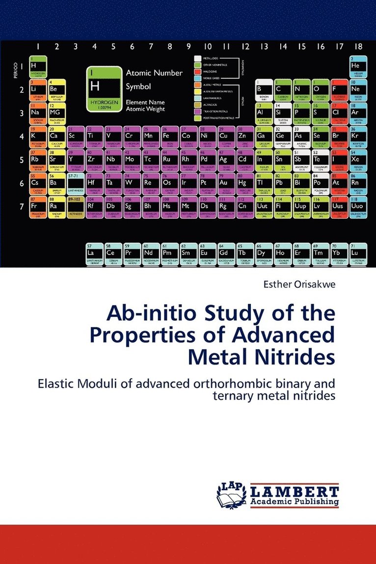 Ab-initio Study of the Properties of Advanced Metal Nitrides 1