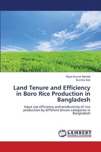 bokomslag Land Tenure and Efficiency in Boro Rice Production in Bangladesh