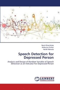 bokomslag Speech Detection for Depressed Person