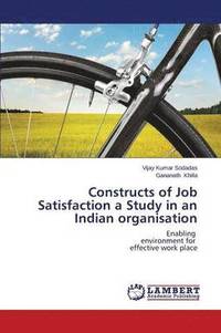 bokomslag Constructs of Job Satisfaction a Study in an Indian Organisation