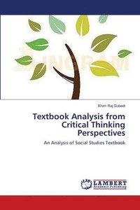 bokomslag Textbook Analysis from Critical Thinking Perspectives