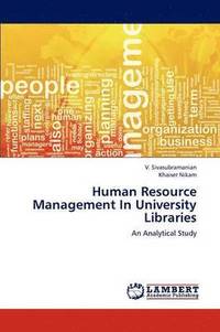 bokomslag Human Resource Management in University Libraries
