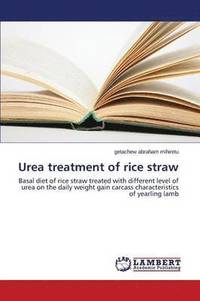 bokomslag Urea treatment of rice straw