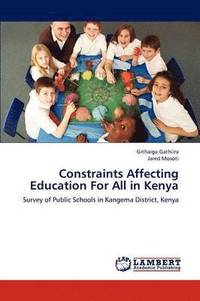 bokomslag Constraints Affecting Education For All in Kenya