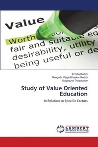 bokomslag Study of Value Oriented Education